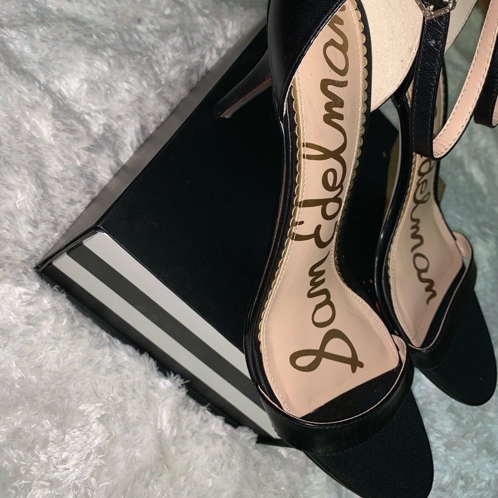 Sam Edelman Black Heels - Picture 2 of 6